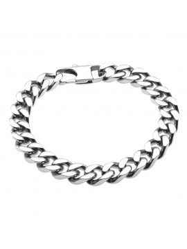 Bracciale grumetta in acciaio uomo - bcc0386