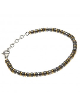 Bracciale uomo acciaio multicolor bcc0427