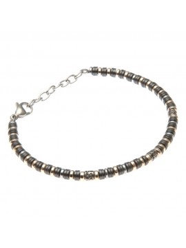 Bracciale uomo acciaio multicolor bcc0426