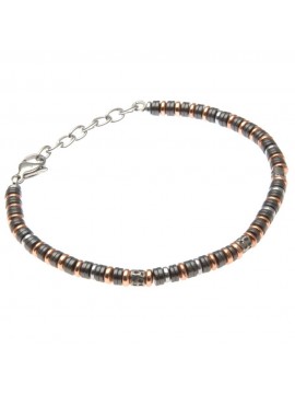 Bracciale uomo acciaio multicolor bcc0423