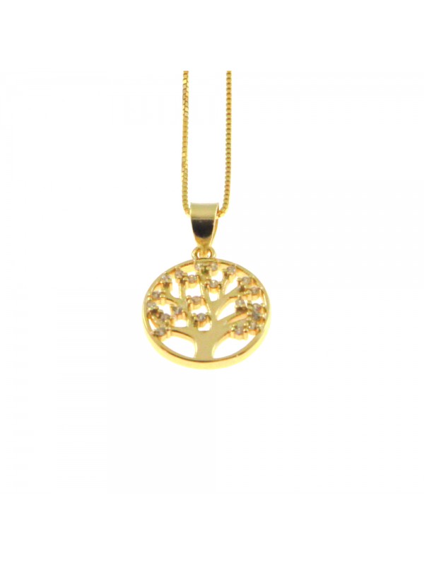 Collana albero della vita donna argento 925 cln0360
