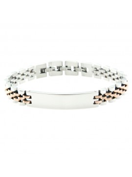 Bracciale uomo acciaio maglia jubilee bcc0453