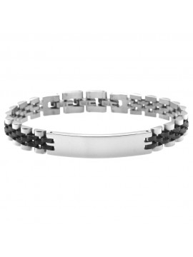 Bracciale uomo acciaio maglia jubilee bcc0454
