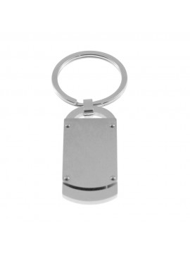 Portachiavi uomo piastra acciaio prt0035