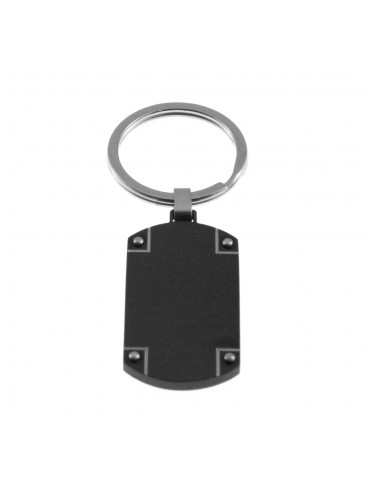 Portachiavi uomo piastra acciaio prt0040