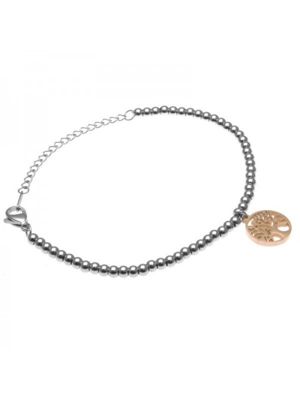 bracciale donna albero della vita acciaio bcc1521