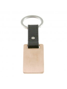 portachiavi uomo acciaio pelle prt0113