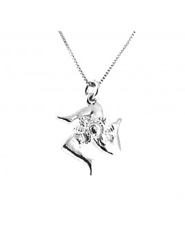 collana trinacria siciliana sicilia argento cll1860