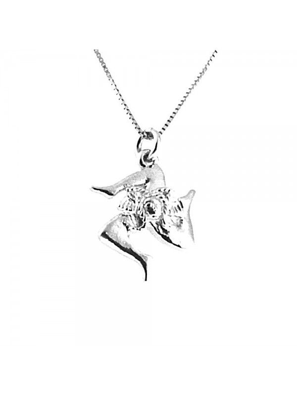 collana trinacria siciliana sicilia argento cll1860