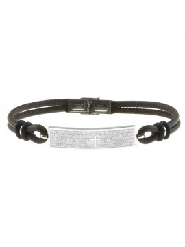 bracciale ave maria preghiera uomo bcc2759