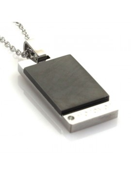 Collana con piastra con for ever