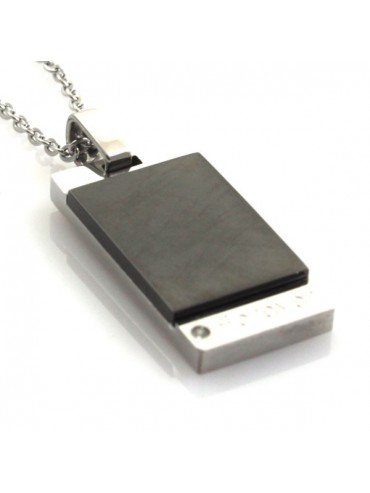 Collana con piastra con for ever