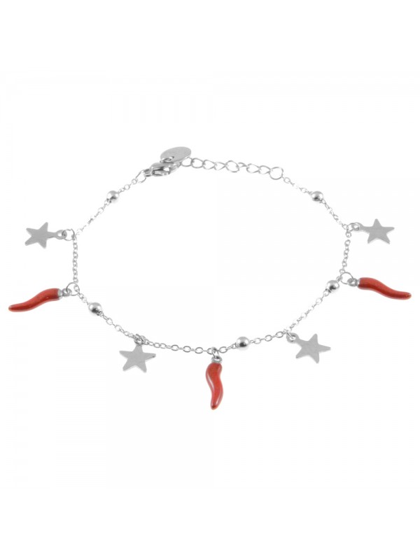 bracciale corni stelline donna acciaio bcc2793