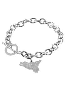 bracciale sicilia donna acciaio bcc2795