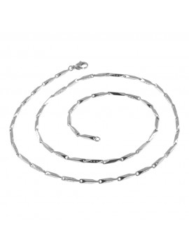 collana girocollo uomo acciaio cll1902