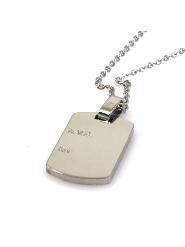Collana con piastra per gruppo sanguigno