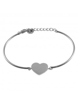 bracciale cuore donna in acciaio bcc2839