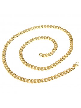 collana grumetta uomo donna dorata acciaio cll1925