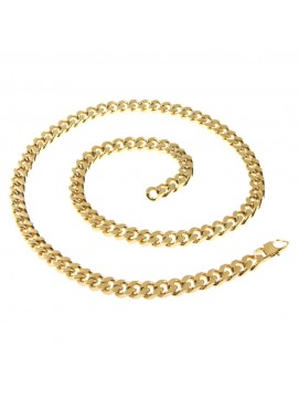 collana grumetta uomo donna dorata acciaio cll1926