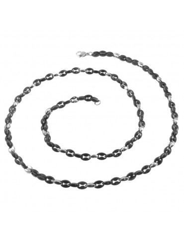 collana uomo maglia marinara acciaio cll1929