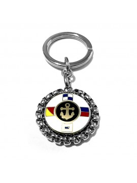 portachiavi uomo bandiere nautiche e ancora prt0088