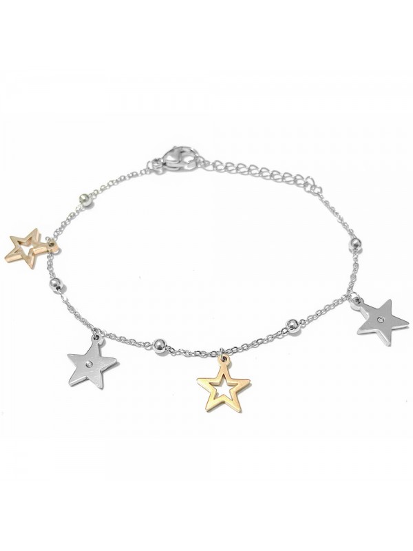 bracciale stelline donna acciaio bcc2993