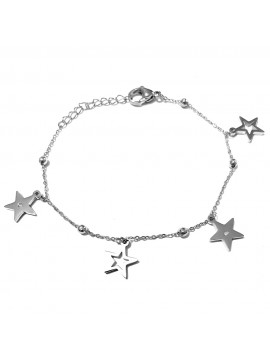 bracciale stelline donna acciaio bcc2996