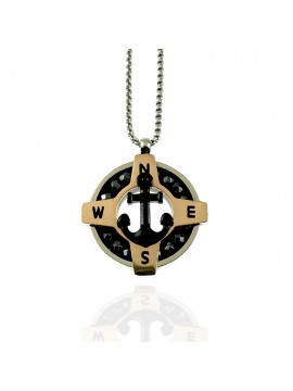 collana ancora uomo acciaio cll2001