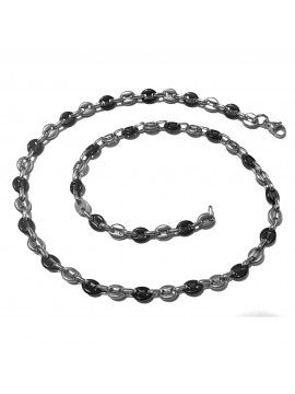 collana uomo maglia marinara acciaio cll1933