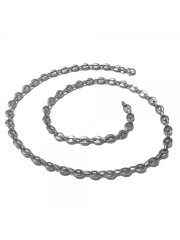 collana uomo maglia marinara acciaio cll1932