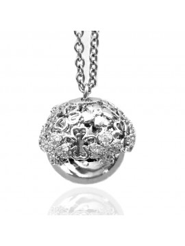 chiama angeli collana richiamo per gravidanza con quadrifogli cll1886