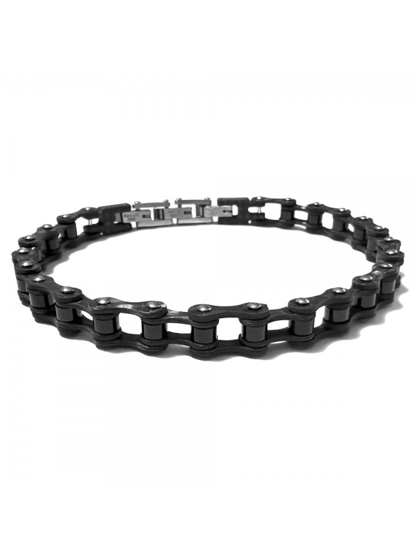 bracciale uomo bike catena di bicicletta gioiello in acciaio e titanio leggerissimo bcc2022