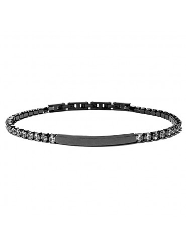 bracciale tennis acciaio uomo donna bcc3037