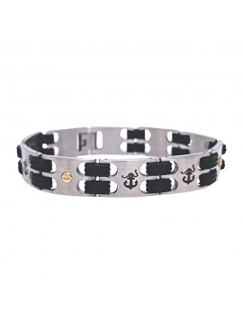 bracciale uomo ancora acciaio bcc2986