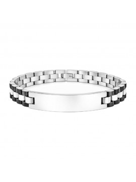 Bracciale uomo acciaio maglia president bcc0452